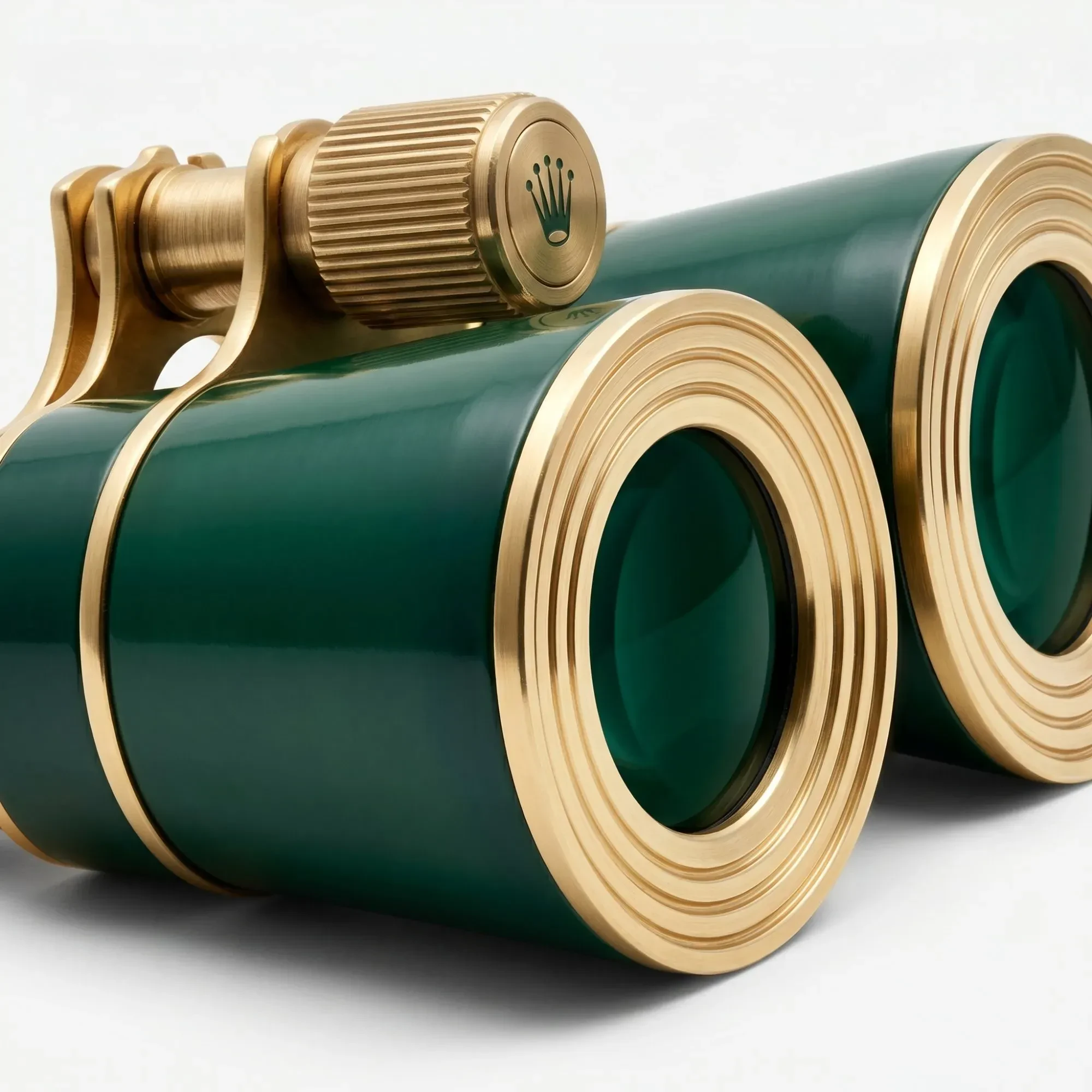 Rolex Rolex Opera Glasses — Green & Gold (VIP Collectible) - detail view